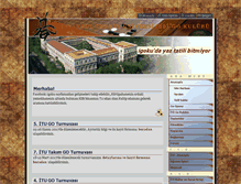 Tablet Screenshot of igoku.itu.edu.tr