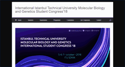 Desktop Screenshot of mbgkongre.itu.edu.tr