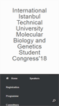 Mobile Screenshot of mbgkongre.itu.edu.tr