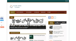 Desktop Screenshot of muzikbilimi.itu.edu.tr