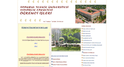 Desktop Screenshot of mimogis.itu.edu.tr
