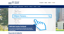 Desktop Screenshot of imid.itu.edu.tr