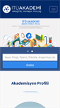 Mobile Screenshot of akademi.itu.edu.tr