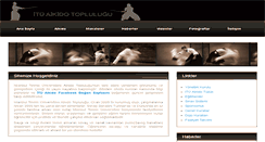 Desktop Screenshot of aikido.itu.edu.tr