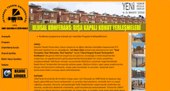 Desktop Screenshot of kapaliyerlesmeler.itu.edu.tr