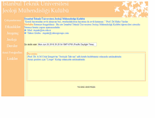Tablet Screenshot of itujmk.itu.edu.tr