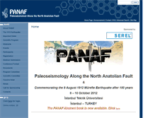 Tablet Screenshot of panaf.itu.edu.tr