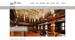 Desktop Screenshot of mkn.itu.edu.tr