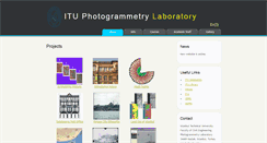Desktop Screenshot of fotogrametri.itu.edu.tr