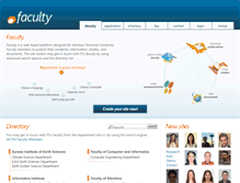 Tablet Screenshot of faculty.itu.edu.tr