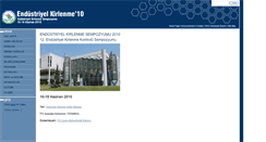 Desktop Screenshot of ekk2010.itu.edu.tr