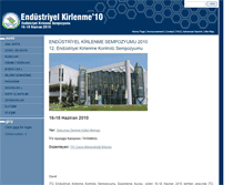 Tablet Screenshot of ekk2010.itu.edu.tr