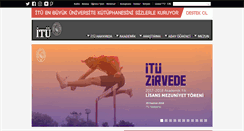 Desktop Screenshot of itu.edu.tr