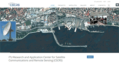 Desktop Screenshot of cscrs.itu.edu.tr