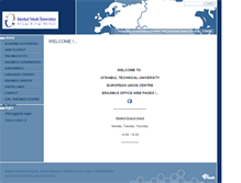 Tablet Screenshot of eucentre-eng.itu.edu.tr
